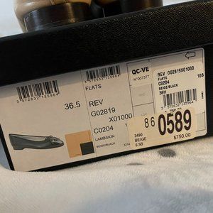 CHANEL flats, 6.5